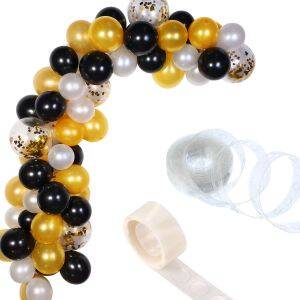 Altın Renk Latex Balon Set 50 Adet - 1