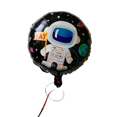 Astronot Folyo Balon 1 Adet 45 Cm - 1