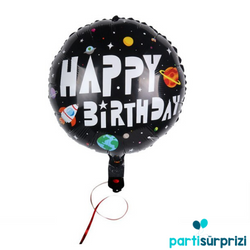 Astronot Folyo Balon 1 Adet 45 Cm - 2