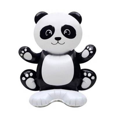 Ayaklı Panda Şekilli Folyo Balon 1 Adet