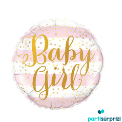 Baby Girl Folyo Balon 1 Adet - Parti Sürprizi