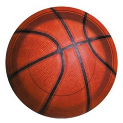 Basketbol Teması Tabak 8 Adet 23 Cm - Parti Sürprizi