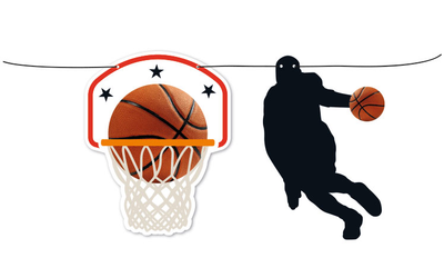 Basketbol Teması Özel Kesim Banner Set - 1