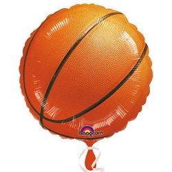 Basketbol Topu Folyo Balon 45 cm - Parti Sürprizi