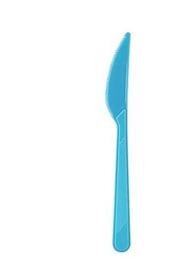 Bebek Mavi Plastik Bıçak 25 Li - 1