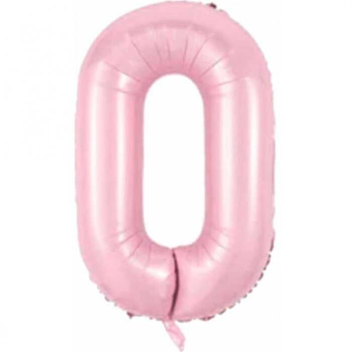 Bebek Pembe 0 Rakam Folyo Balon 76 Cm 1 Adet