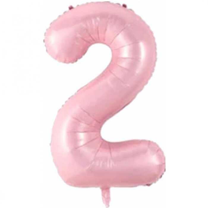 Bebek Pembe 2 Rakam Folyo Balon 76 Cm 1 Adet