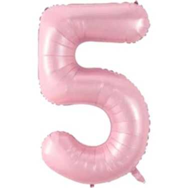 Bebek Pembe 5 Rakam Folyo Balon 76 Cm 1 Adet