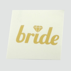 Bekarlığa Veda Bride Yazılı Dövme 10 Adet - 1
