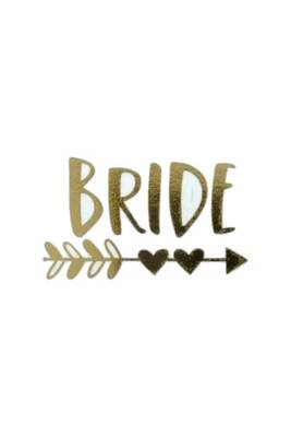 Bekarlığa Veda Bride Yazılı Geçi Dövme 10 Adet - 1