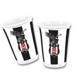Beşiktaş Kağıt Bardak 8 Adet - 1