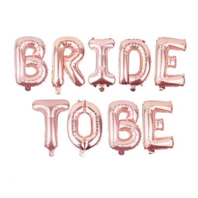 Bride To Be Rose Gold Folyo Balon