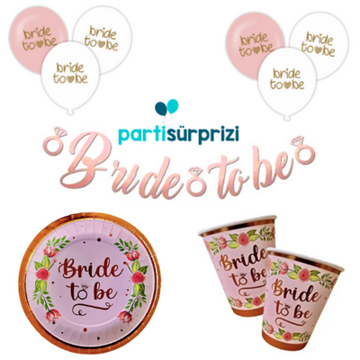 Bride To Be Tabak Bardak Set - 1