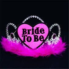 Bride to Be Taşlı Taç 1 Adet - Parti Sürprizi