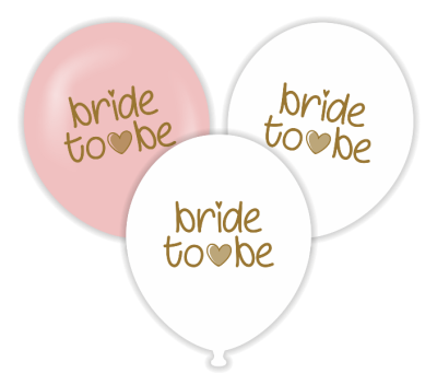 Bride to be Temalı Baskılı Balon 100 Adet - 1