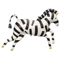 Büyük Boy Zebra Folyo Balon 1 Adet - Parti Sürprizi
