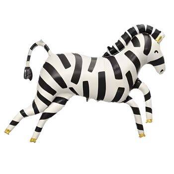 Büyük Boy Zebra Folyo Balon 1 Adet - 1