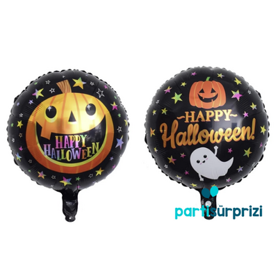 Cadılar Bayramı Happy Halloween Çift Taraflı Folyo Balon