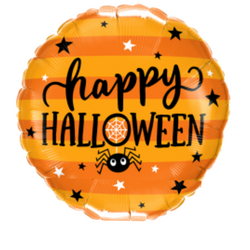Cadılar Bayramı Happy Halloween Turuncu Folyo Balon - Parti Sürprizi