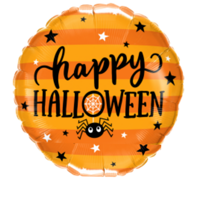 Cadılar Bayramı Happy Halloween Turuncu Folyo Balon