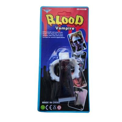 Cadılar Bayramı Vampir Dişi Ve Kanı Set - 1