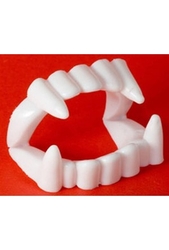 Cadılar Bayramı Çocuk Vampir Dişi Beyaz 1 Adet - Parti Sürprizi