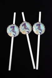 Deniz Kızı 10 lu Pipet - Parti Sürprizi