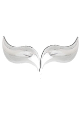 Deniz Kızı Kuyruğu Gümüş Renk 2 Adet - Parti Sürprizi