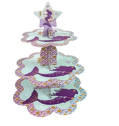 Deniz Kızı Partisi Cupcake Standı - 1