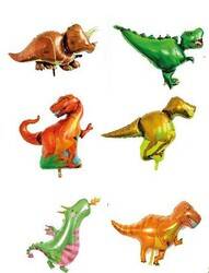 Dinozorlar Folyo Balon Seti 6'lı Paket - 1