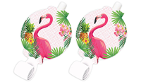 Flamingo ve Arkadaşları Düdük 6 Adet - 1