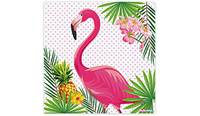 Flamingo ve Arkadaşları Peçete 16 Adet - 1