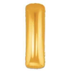 Folyo Balon I Harfi Altın Renk 100 Cm - 1