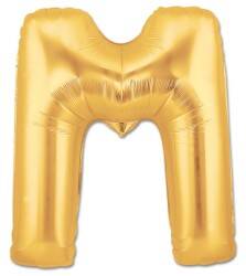 Folyo Balon M Harfi Altın Renk 100 Cm - 1