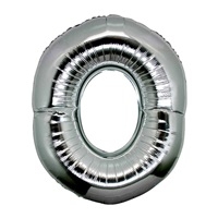 Folyo Balon O Harfi Gümüş Renk 100 Cm - Parti Sürprizi