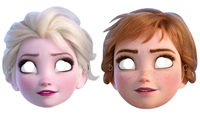 Frozen 2 Maske 6 Adet - Parti Sürprizi