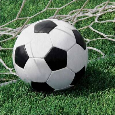 Futbol Topu Teması Peçete 16 Adet - 1