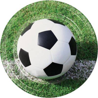 Futbol Topu Teması Tabak 8 Adet - 1