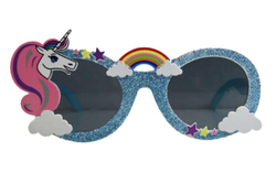 Gökkuşağı Unicorn Şekilli Parti Gözlüğü 1 Adet - Parti Sürprizi