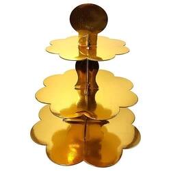 Gold Cupcake Standı