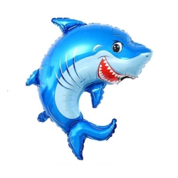 Gülen Köpek Balığı Folyo Balon - Parti Sürprizi