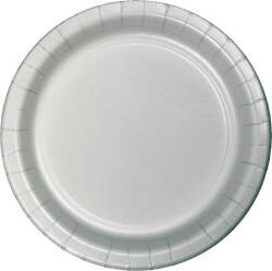 Gümüş Renk Tabak 8 Adet - 1