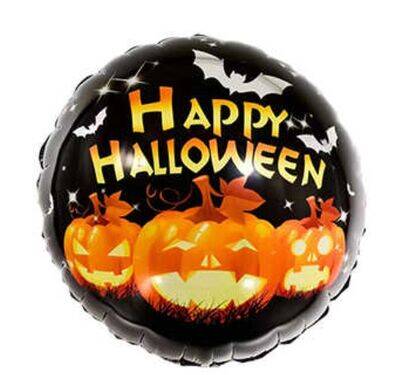 Halloween Cadılar Bayramı Balkabağı Folyo Balon - 1