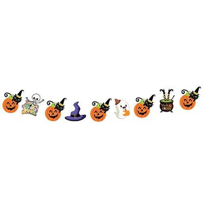 Halloween cadılar Bayramı Dekoratif Banner Süs - 1