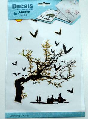 Halloween Cadılar Bayramı Korku Evi Sticker - 1