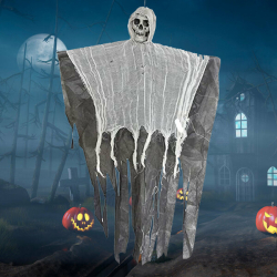 Halloween Cadılar Bayramı Küçük Boy Kuru Kafa Dekor Süs 1 Adet - Parti Sürprizi