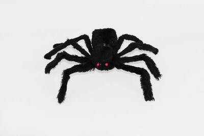 Halloween Cadılar Bayramı Siyah Örümcek 55 cm 1 Adet - 2