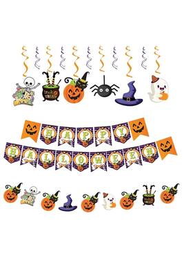 Halloween Cadılar Bayramı Süs Set - 1