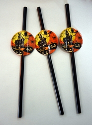 Hallowen Cadılar Bayramı 10 lu Pipet - Parti Sürprizi