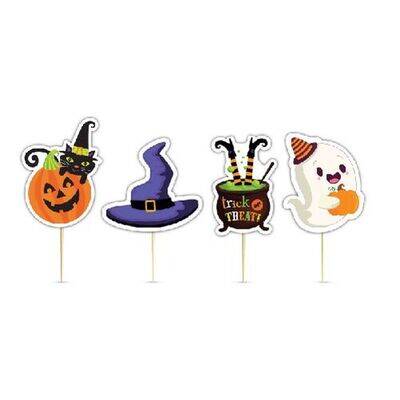 Hallowen Cadılar Bayramı 8 Li Kürdan - 1